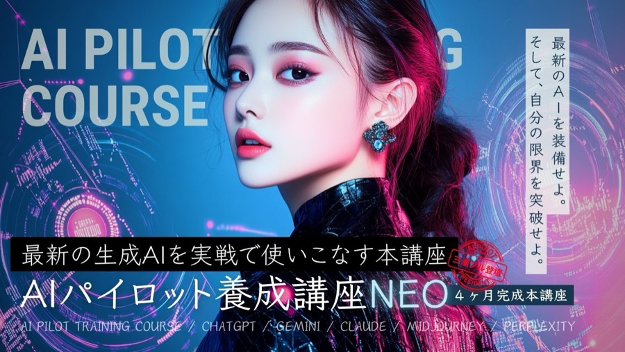 AIパイロット養成講座NEO